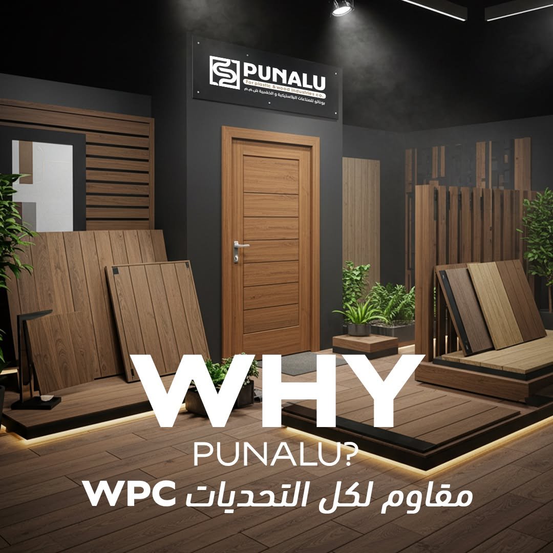 Punalu WPC panels and doors display